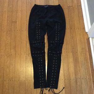 Style Stalker Lace Up Leggings